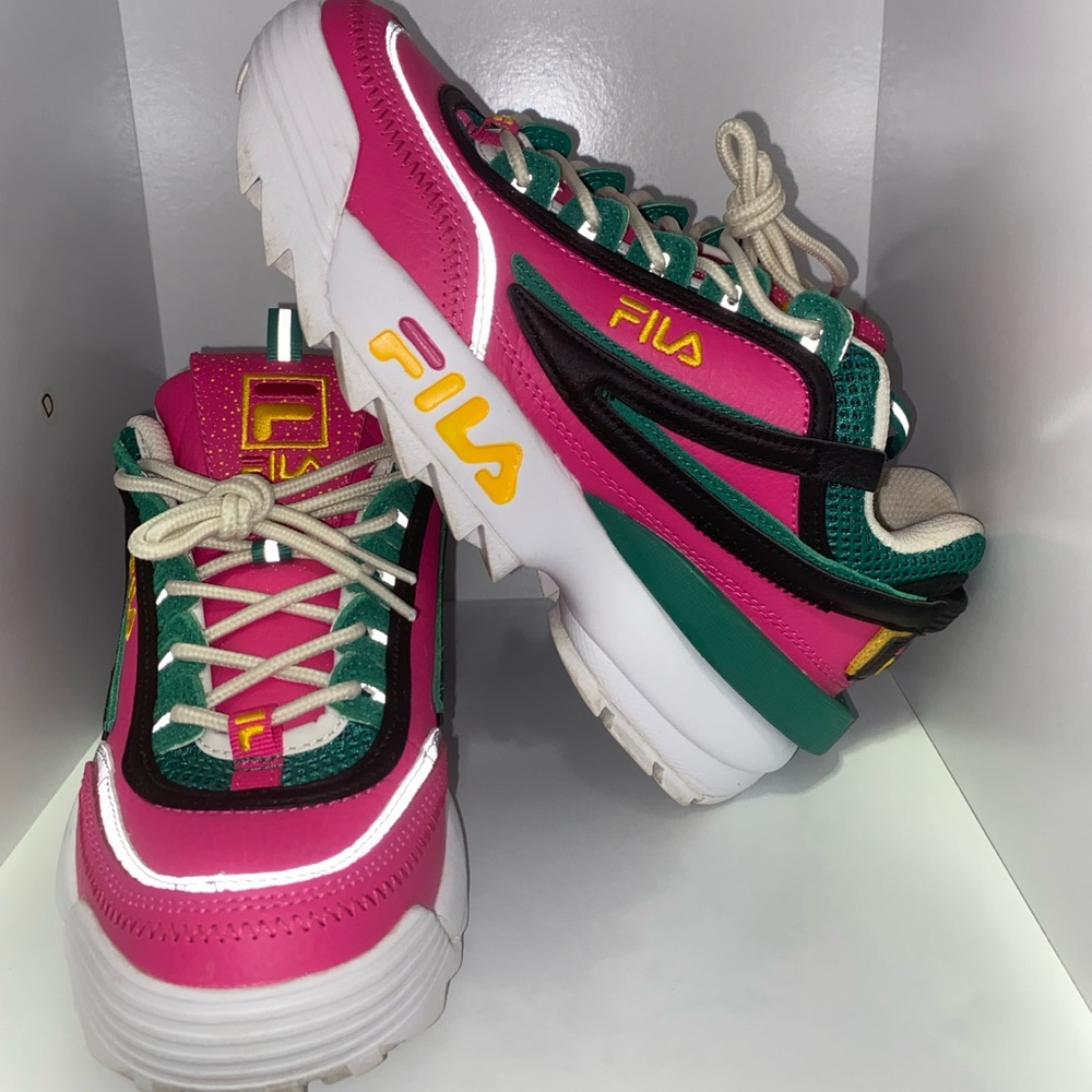 Multi Colored Fila. Like Brand New!